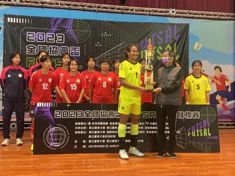 賀!本校女子足球隊參加2023全國協會盃FUTSAL足球錦標賽五人制亞軍